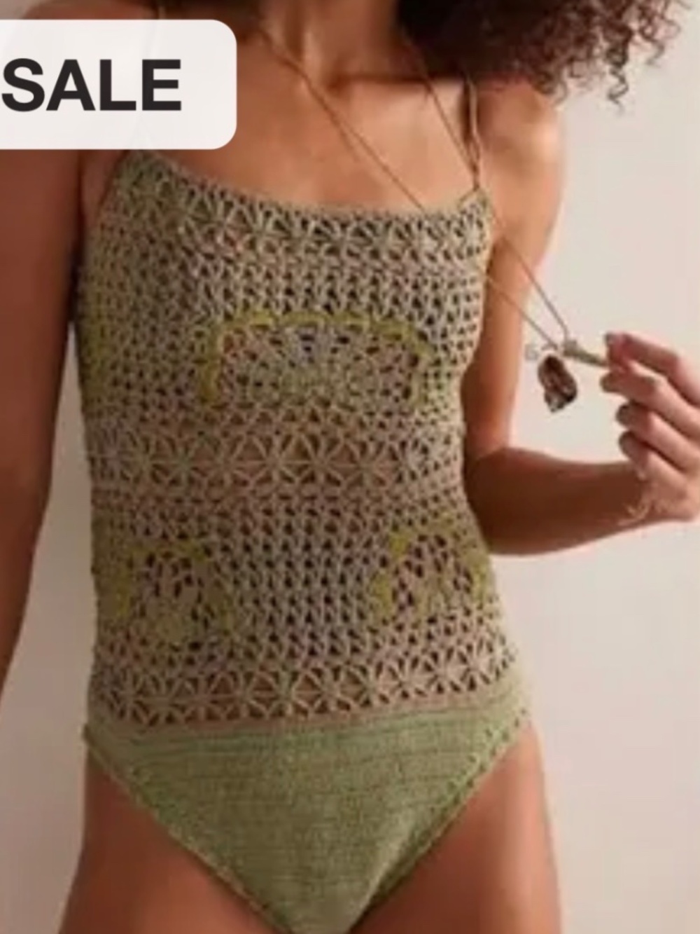 Free people crochet bodysuit